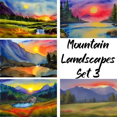 Mountain Landscapes, Set 3