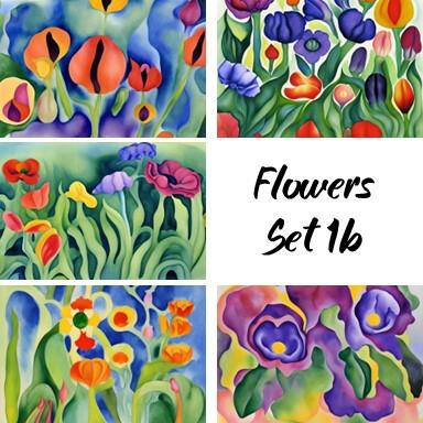 Flowers, Set 1b