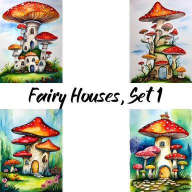 Fairy Houses, Set 1