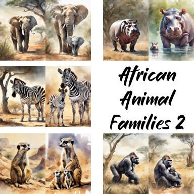 African Animal Families 2